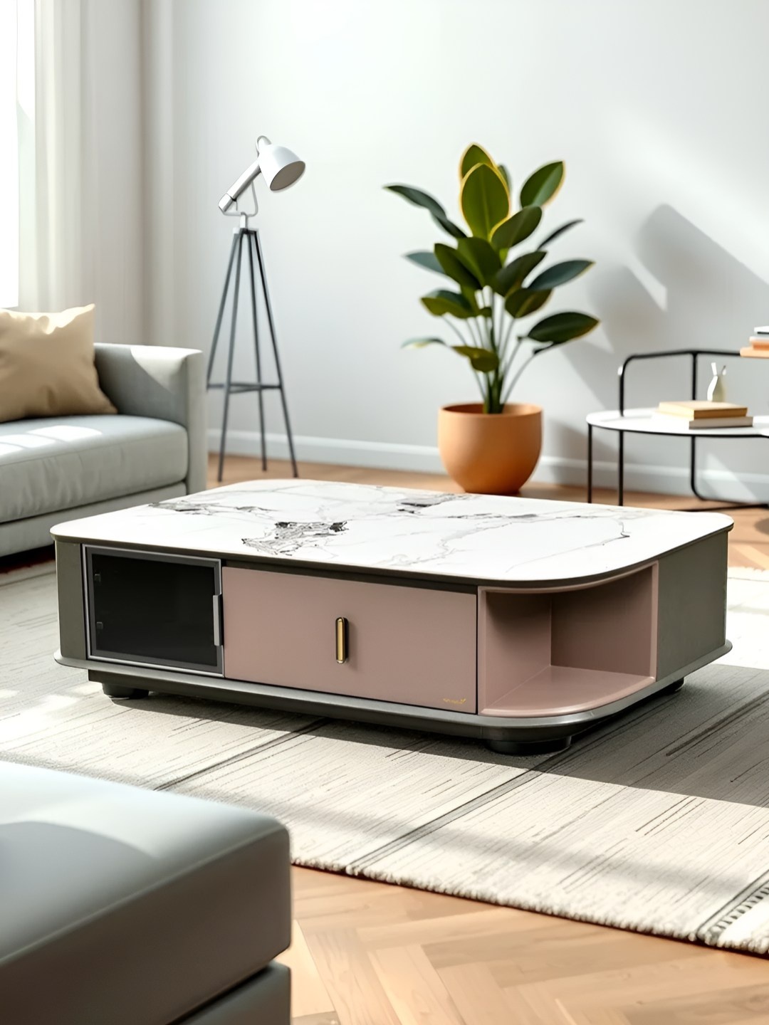 

Royaloak Brown Amalfi Sintered Top Coffee Table