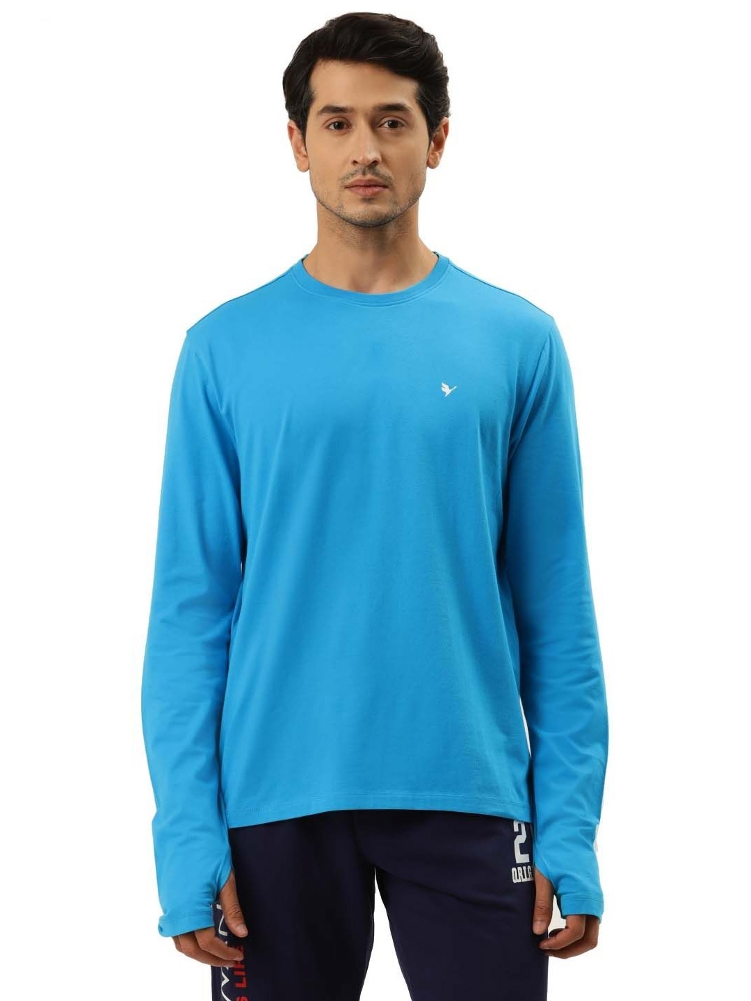 

AMSWAN Men T-shirt, Turquoise blue