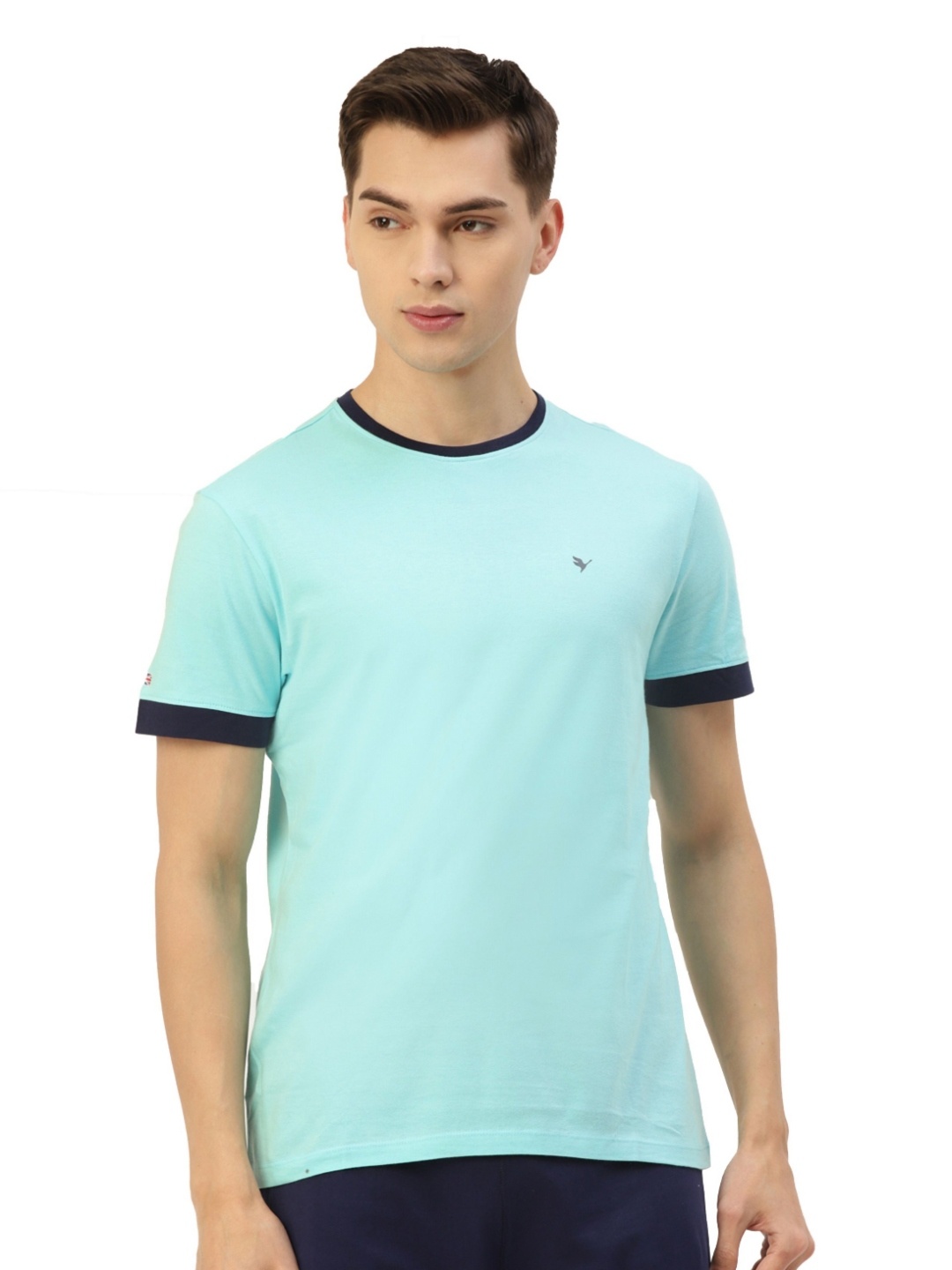 

AMSWAN Men Pockets T-shirt, Sea green