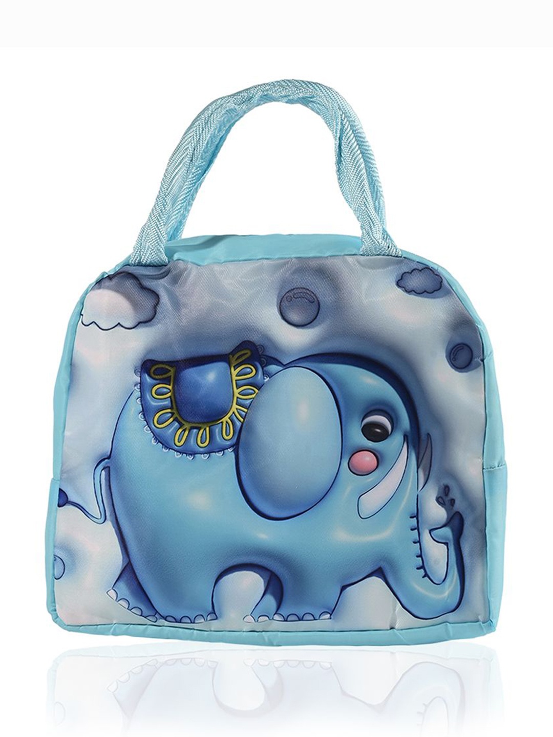 

Kuber Industries Other Prints Waterproof Lunch bags Travel Accessory, Blue