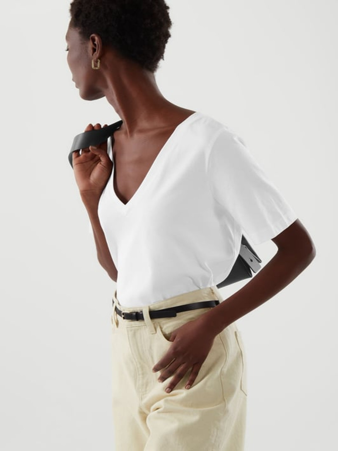 

COLOR CAPITAL Top, White