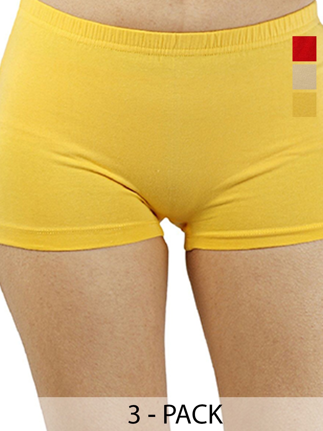 

Diving Deep Pack of 3 Boy Shorts Briefs, Multi