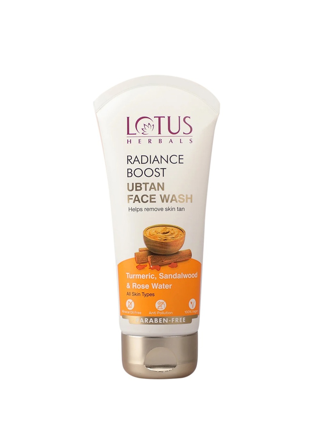 

Lotus Herbals Radiance Boost Ubtan Face Wash for Glowing Skin - 50g, Yellow