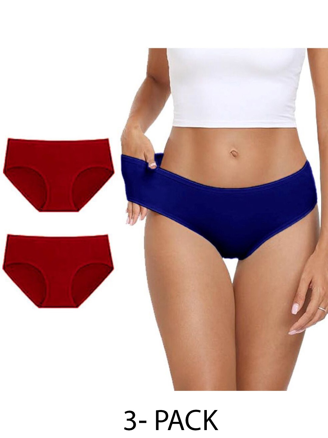 

Diving Deep Pack of 3 Hipster Briefs, Multi