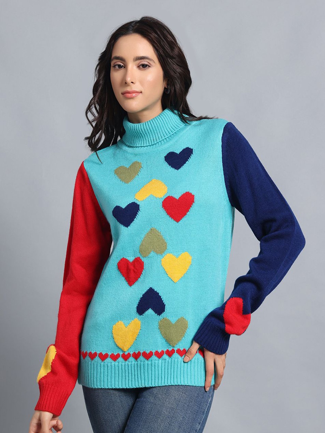 

PUNK Women Pullover, Blue