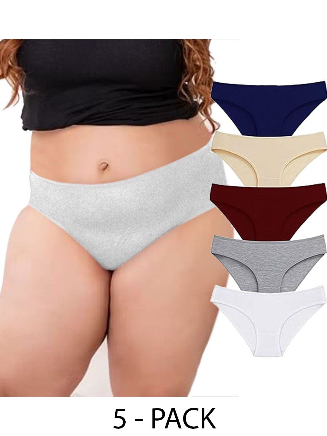 

Diving Deep Pack of 5 Hipster Briefs, Multi