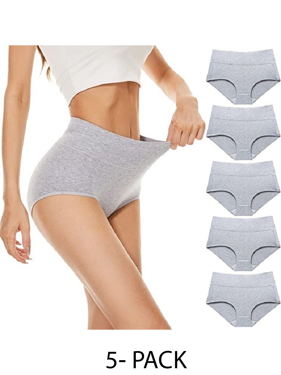 

Diving Deep Women Pack of 5 Hipster Briefs, Assorted