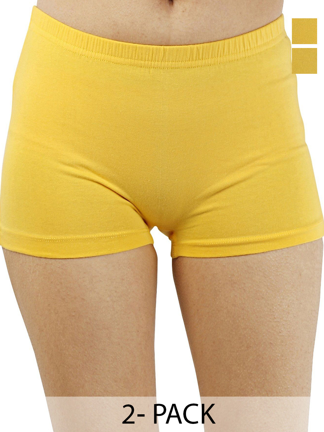 

Diving Deep Pack of 2 Boy Shorts Briefs, Yellow