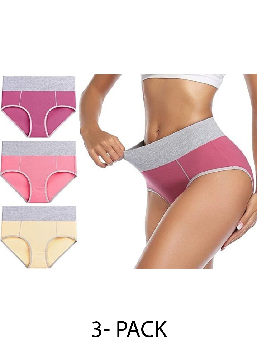 

Diving Deep Pack of 3 Hipster Briefs, Multi