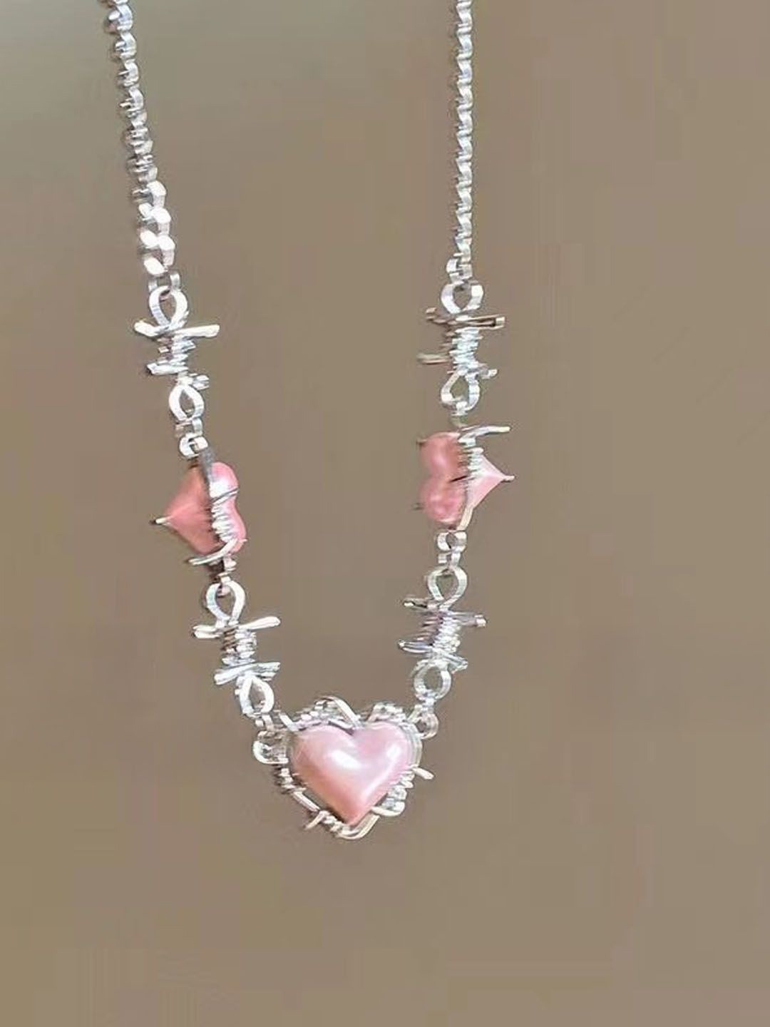 

StyleCast Stone Studded Elegant Minimal Chain, Silver