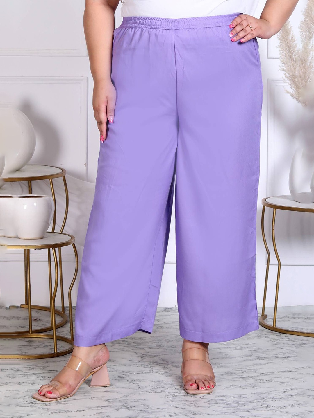 

Prin Fashion House Women Palazzos, Lavender