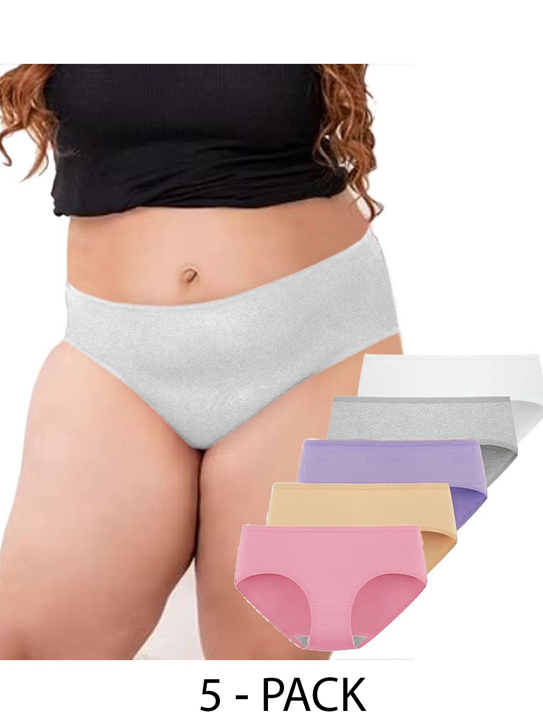 

Diving Deep Pack of 5 Hipster Briefs, Multi