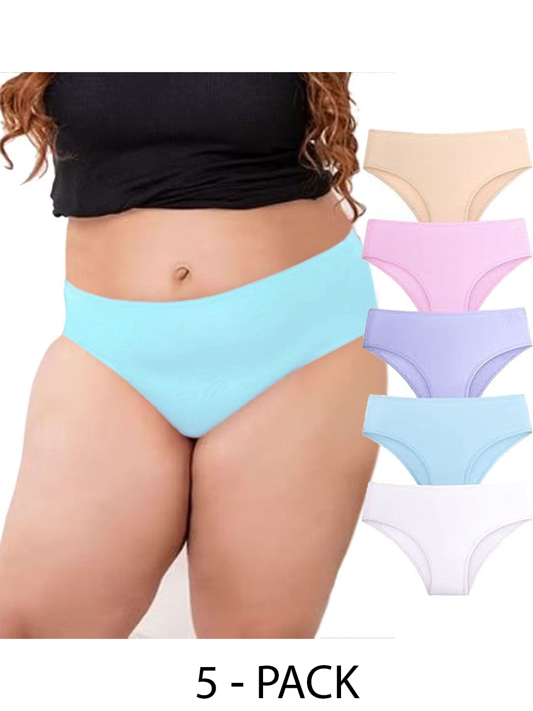 

Diving Deep Pack of 5 Hipster Briefs, Multi