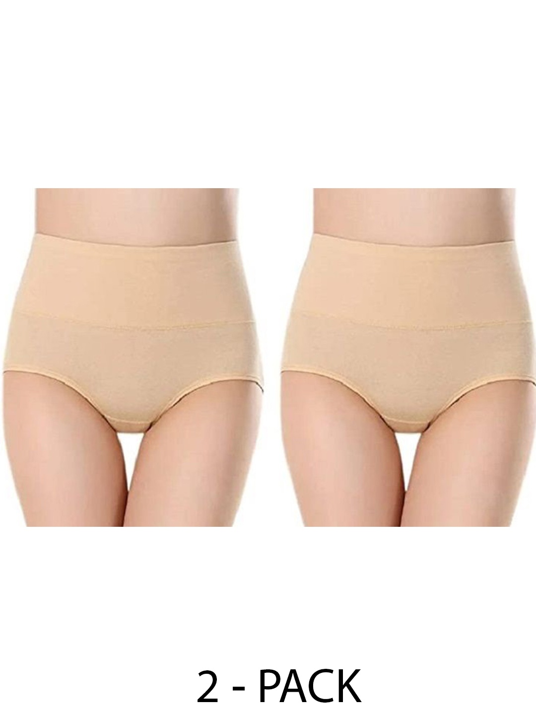 

Diving Deep Women Pack of 2 Hipster Briefs, Beige