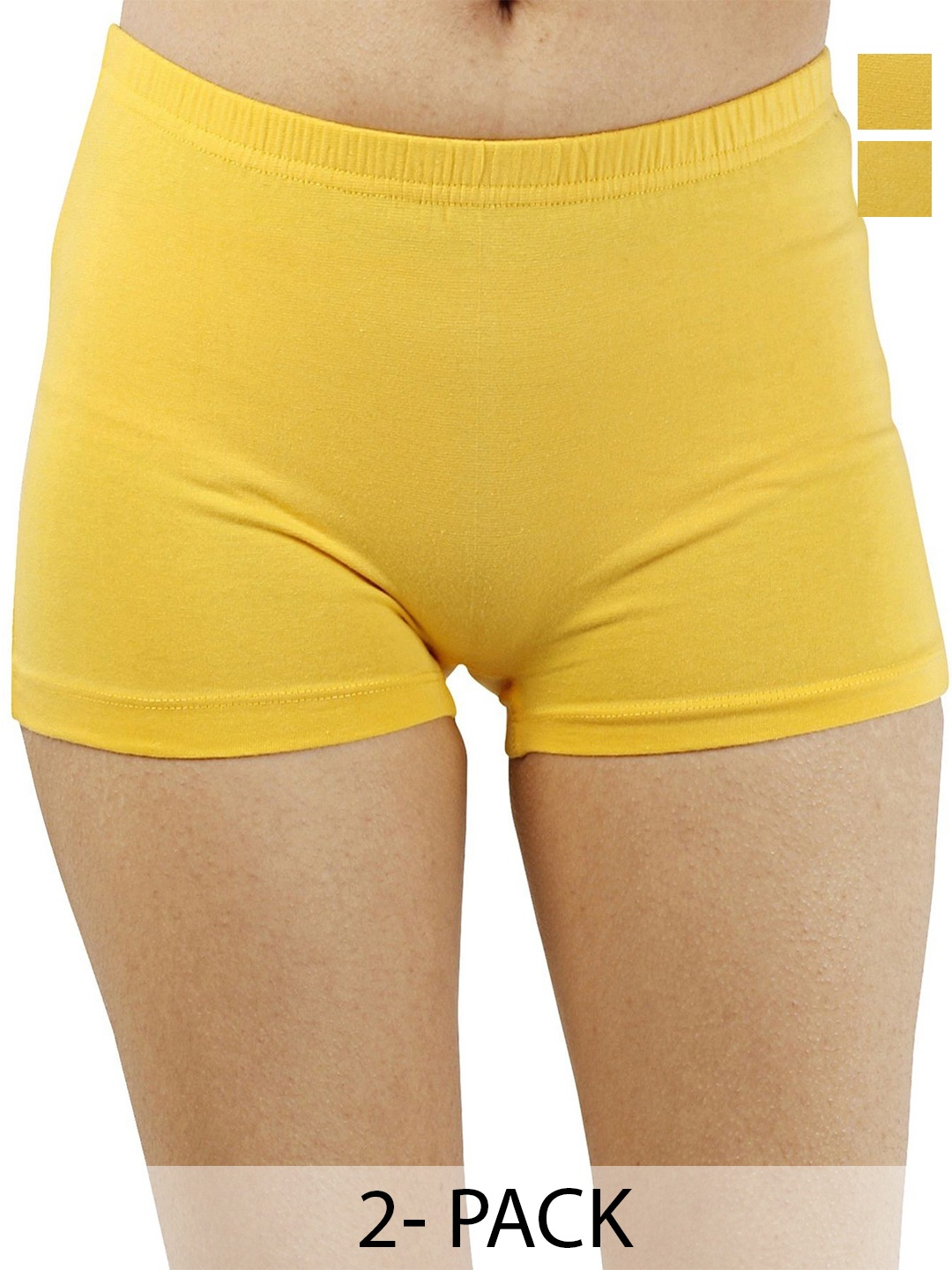 

Diving Deep Pack of 2 Boy Shorts Briefs, Yellow