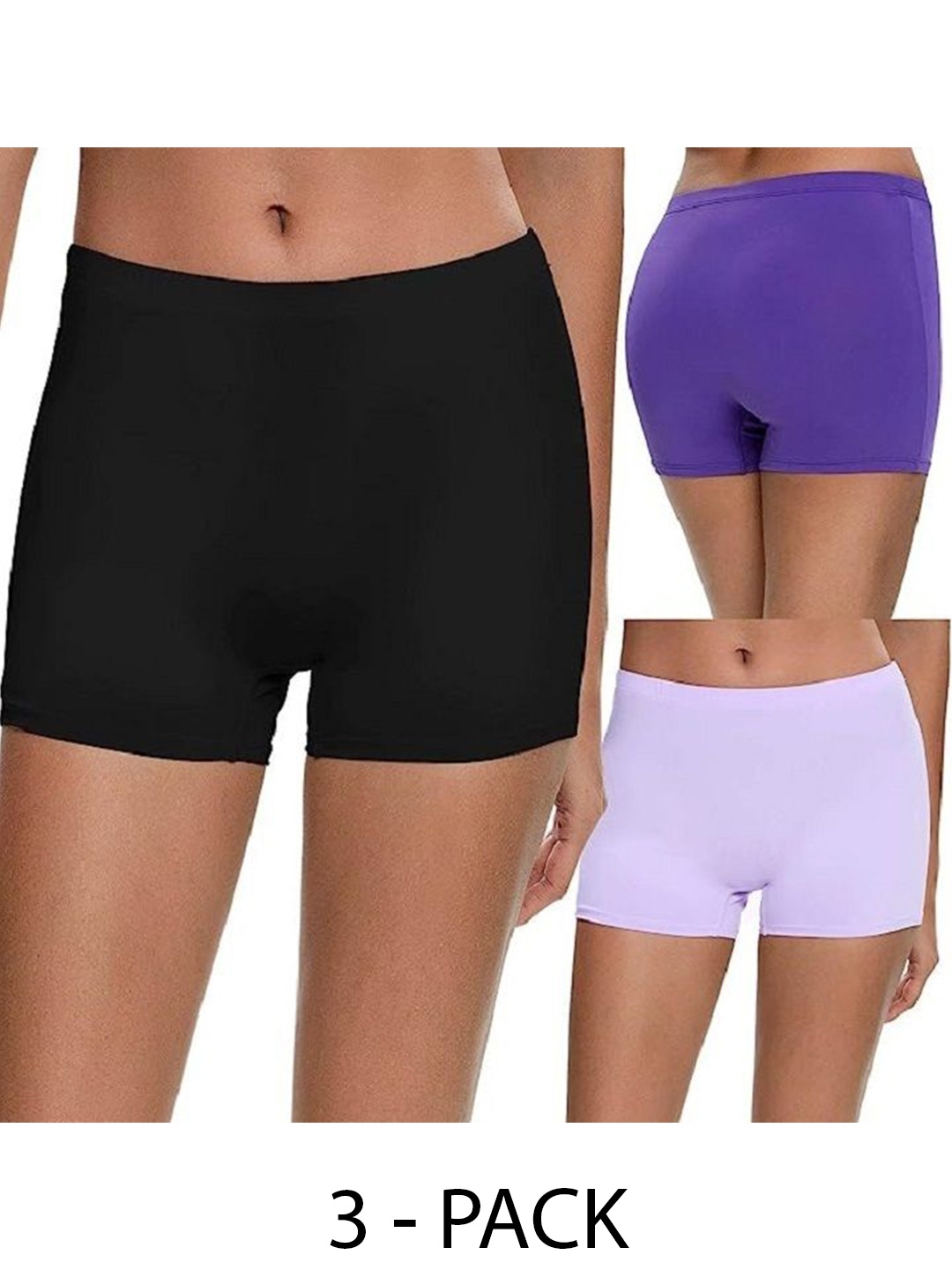 

Diving Deep Pack of 3 Boy Shorts Briefs, Multi
