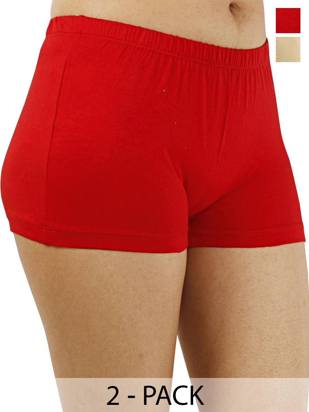 

Diving Deep Pack of 2 Boy Shorts Briefs, Red