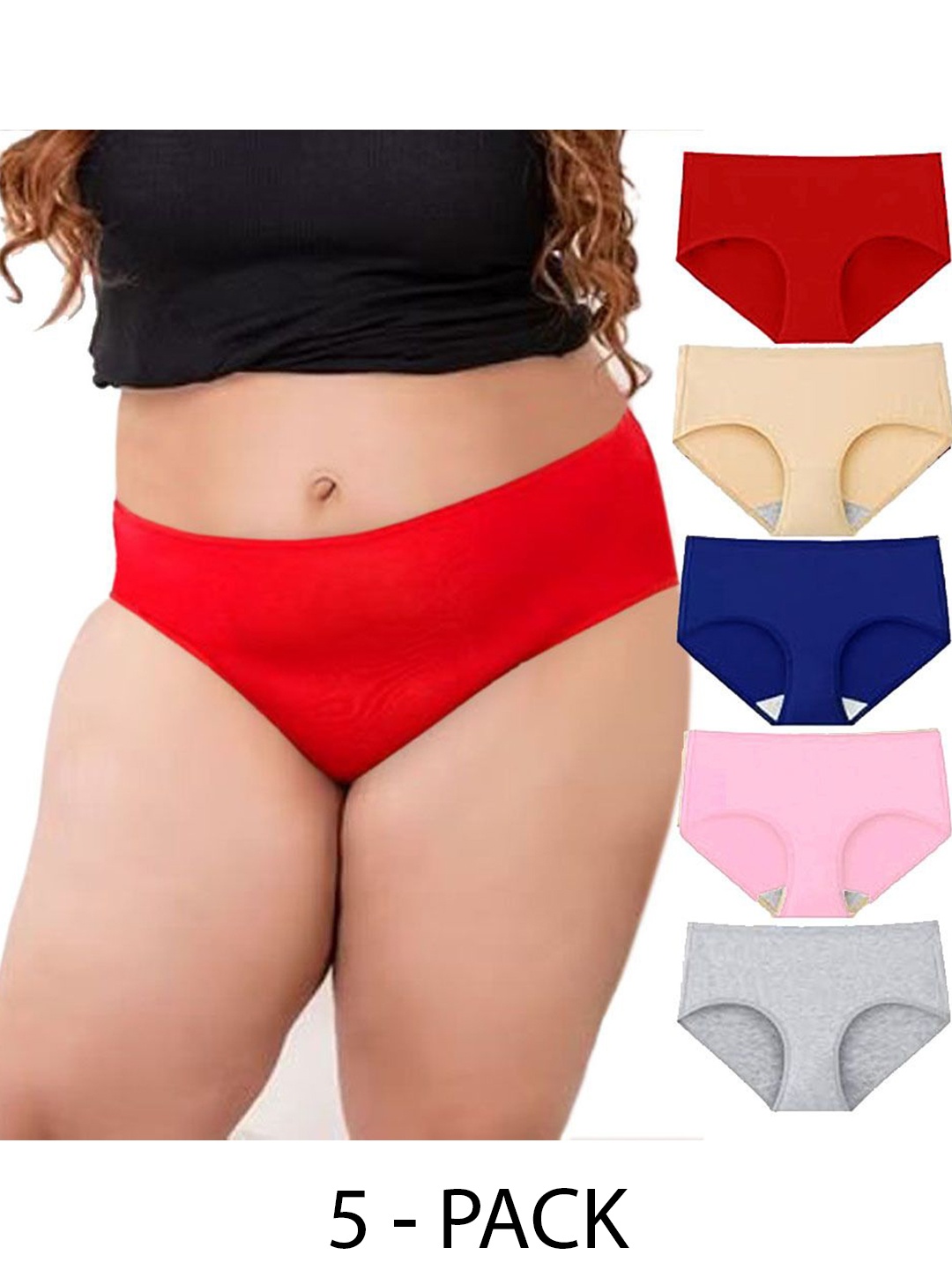 

Diving Deep Pack of 5 Hipster Briefs, Multi