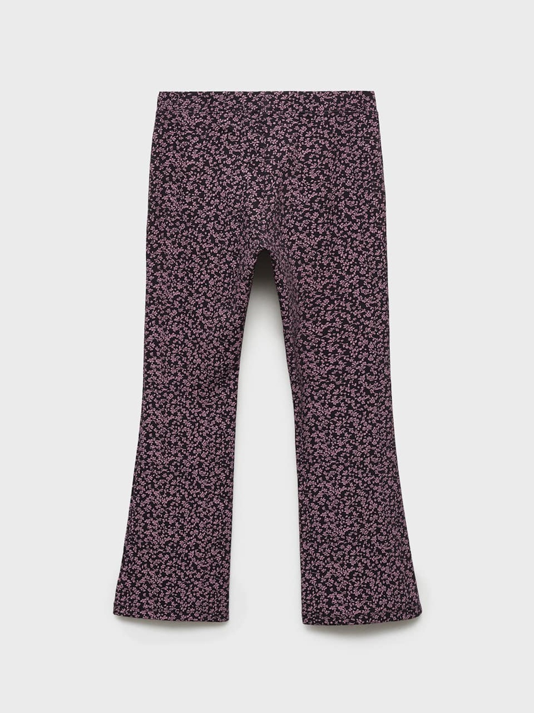 

Mango Kids Girls Floral Printed Cotton Leggings, Black