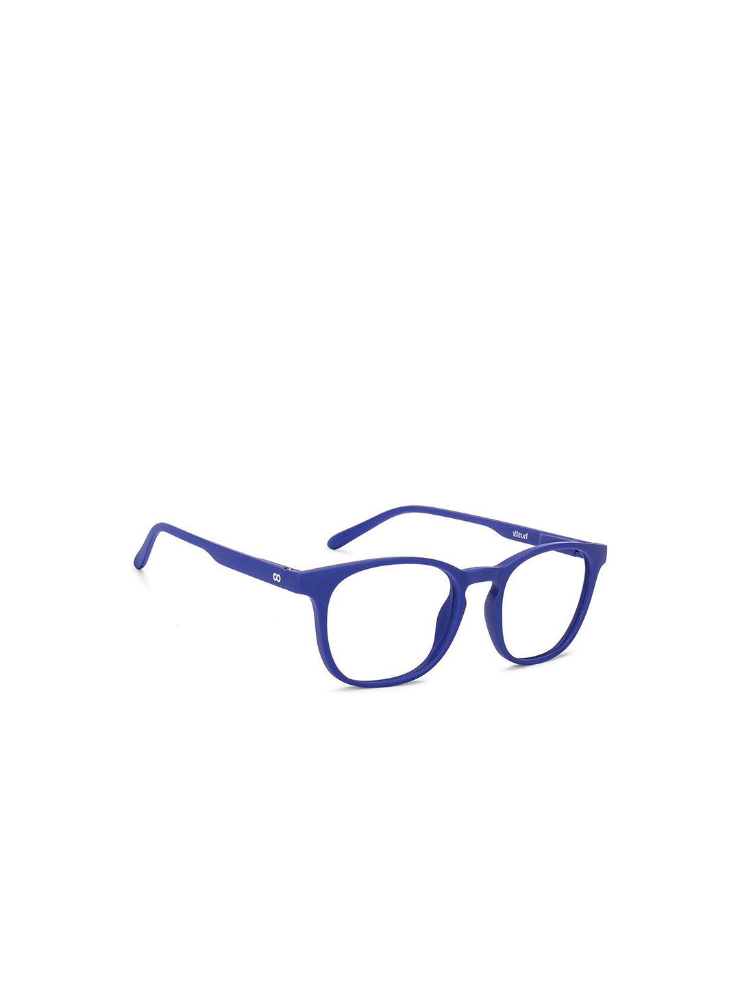 

Lenskart HUSTLR Unisex Full Rim Wayfarer Frames, Blue