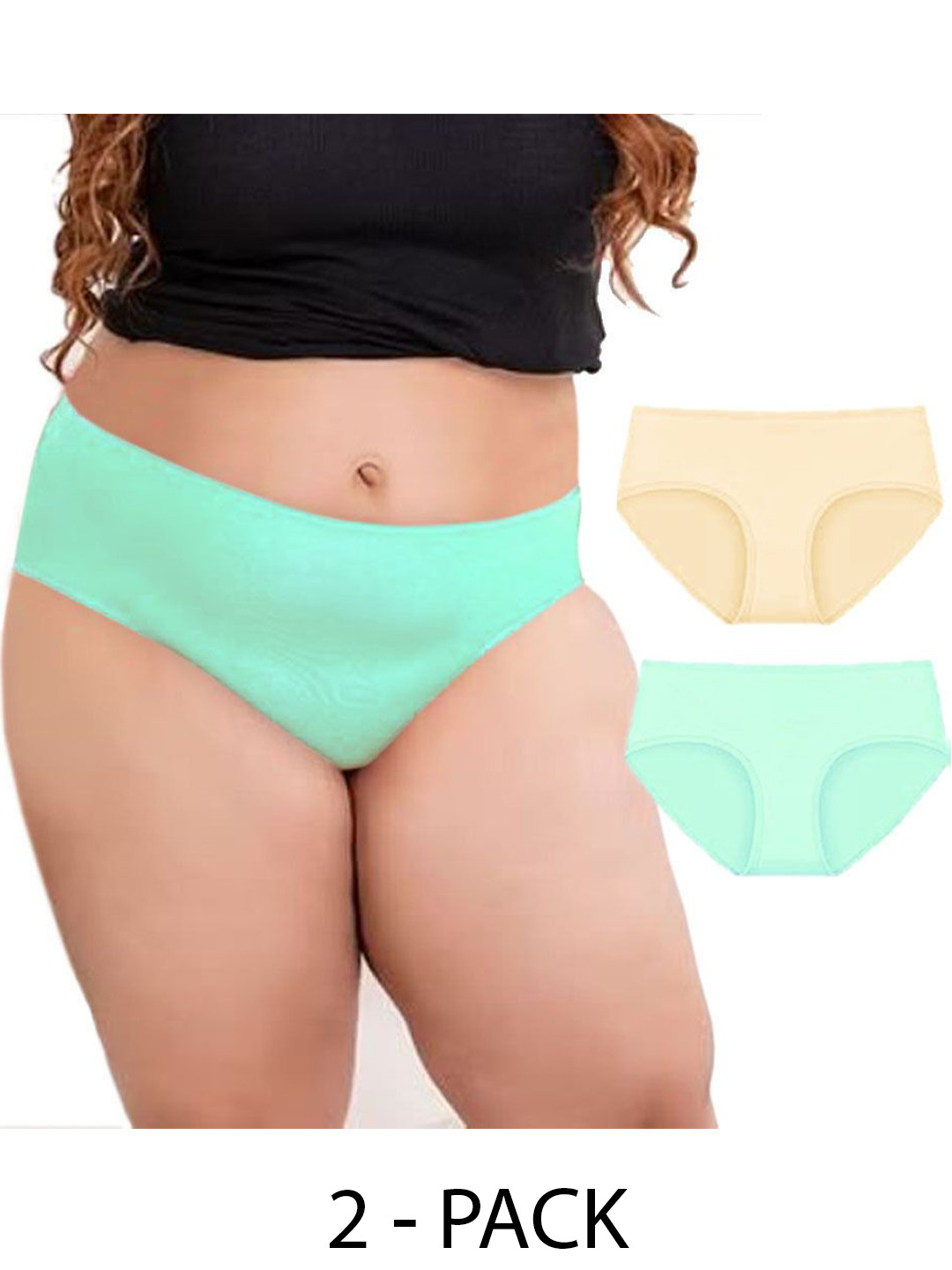 

Diving Deep Women Pack of 2 Assorted Hipster Briefs