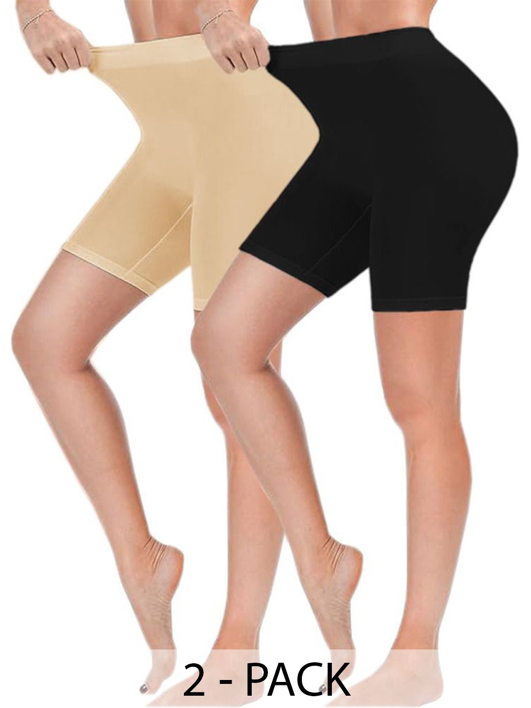 

Diving Deep Women Pack of 2 Cotton Boy Shorts Briefs, Assorted