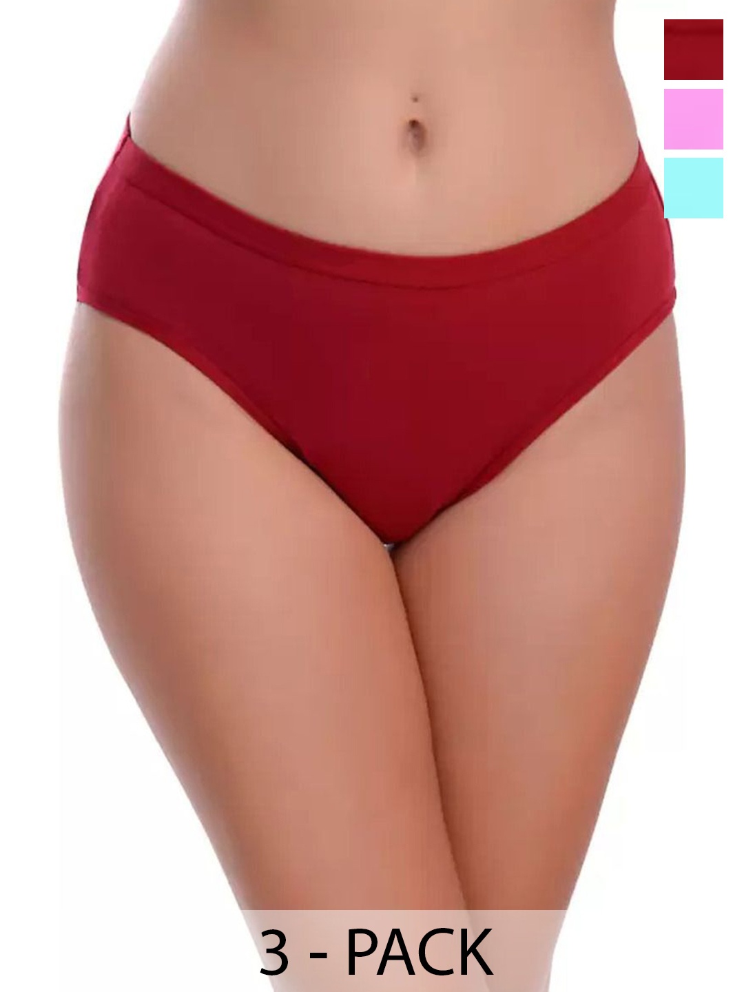 

Diving Deep Pack of 3 Hipster Briefs, Multi