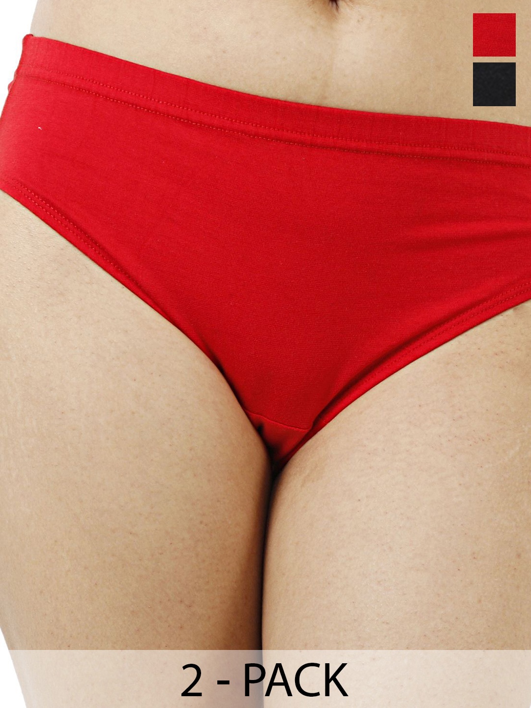 

Diving Deep Pack of 2 Hipster Briefs, Black