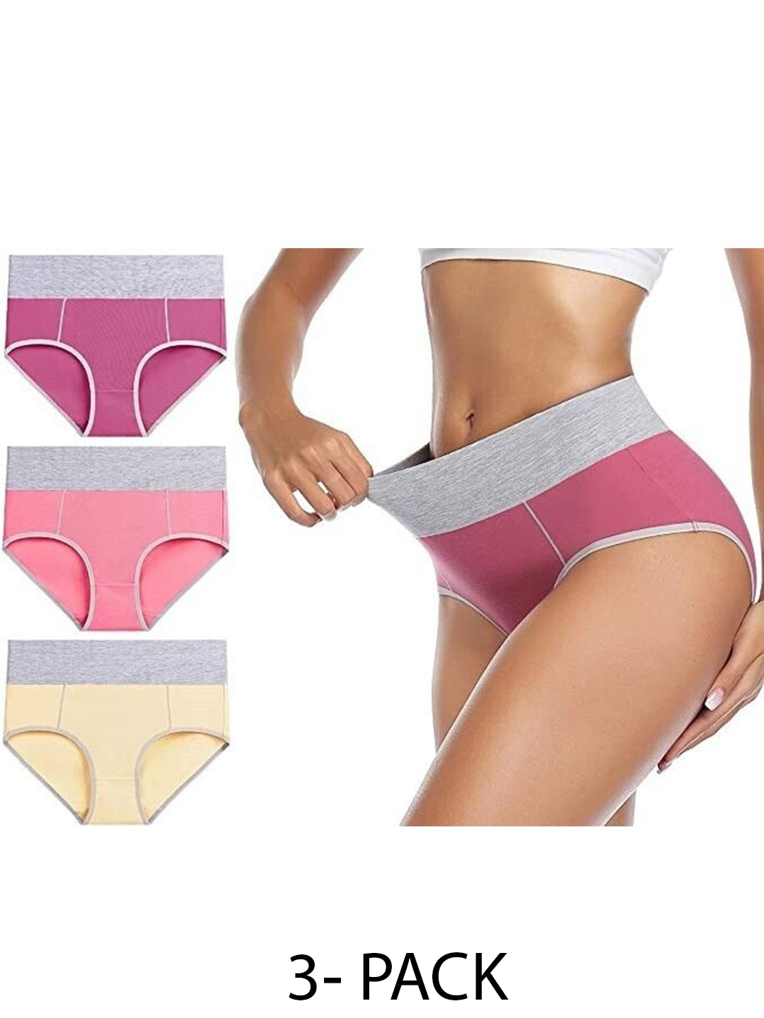 

Diving Deep Pack of 3 Hipster Briefs, Multi