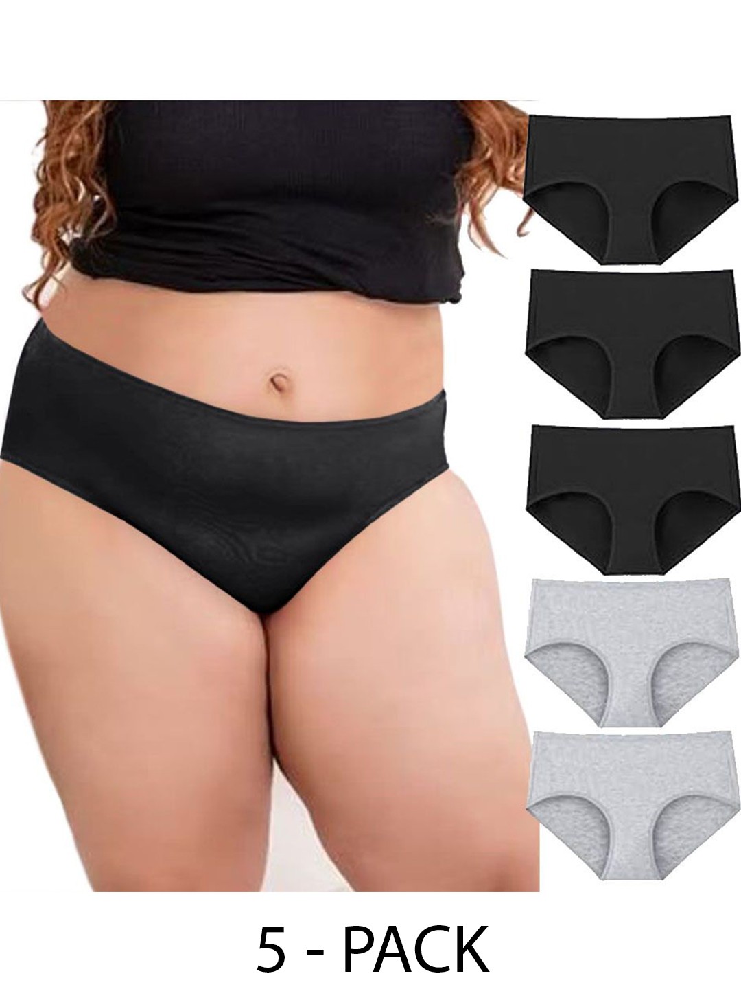 

Diving Deep Pack of 5 Hipster Briefs, Multi