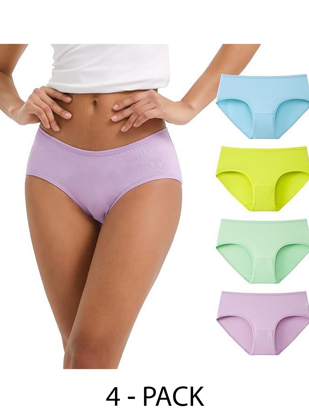 

Diving Deep Pack of 4 Hipster Briefs, Multi