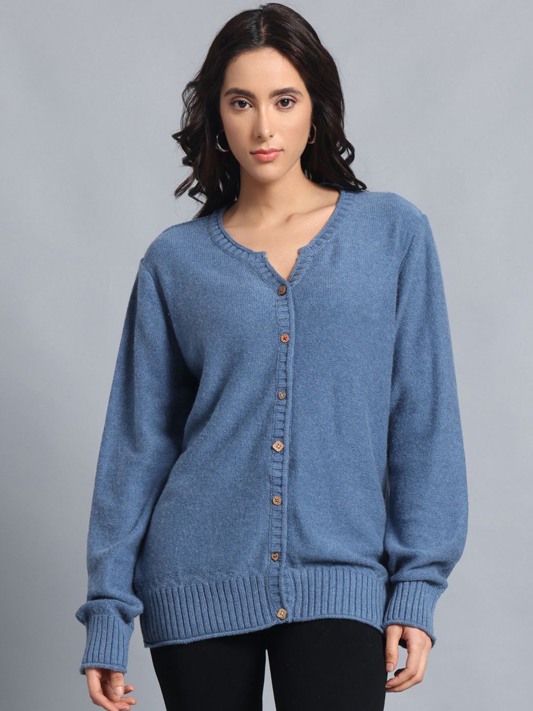 

PUNK Women Cardigan, Blue