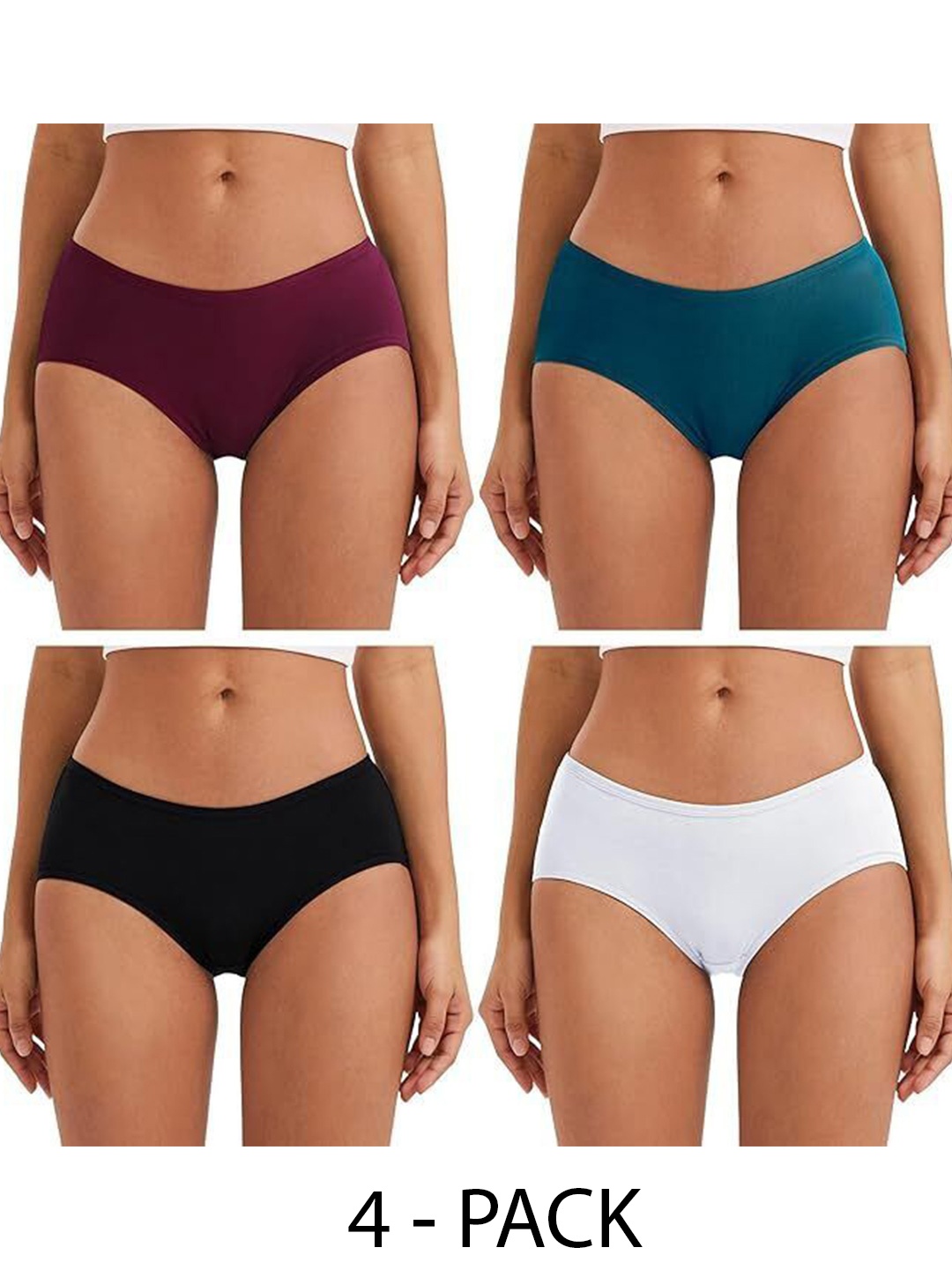 

Diving Deep Pack of 4 Hipster Briefs, Multi