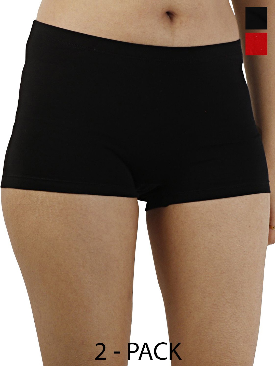 

Diving Deep Pack of 2 Boy Shorts Briefs, Red