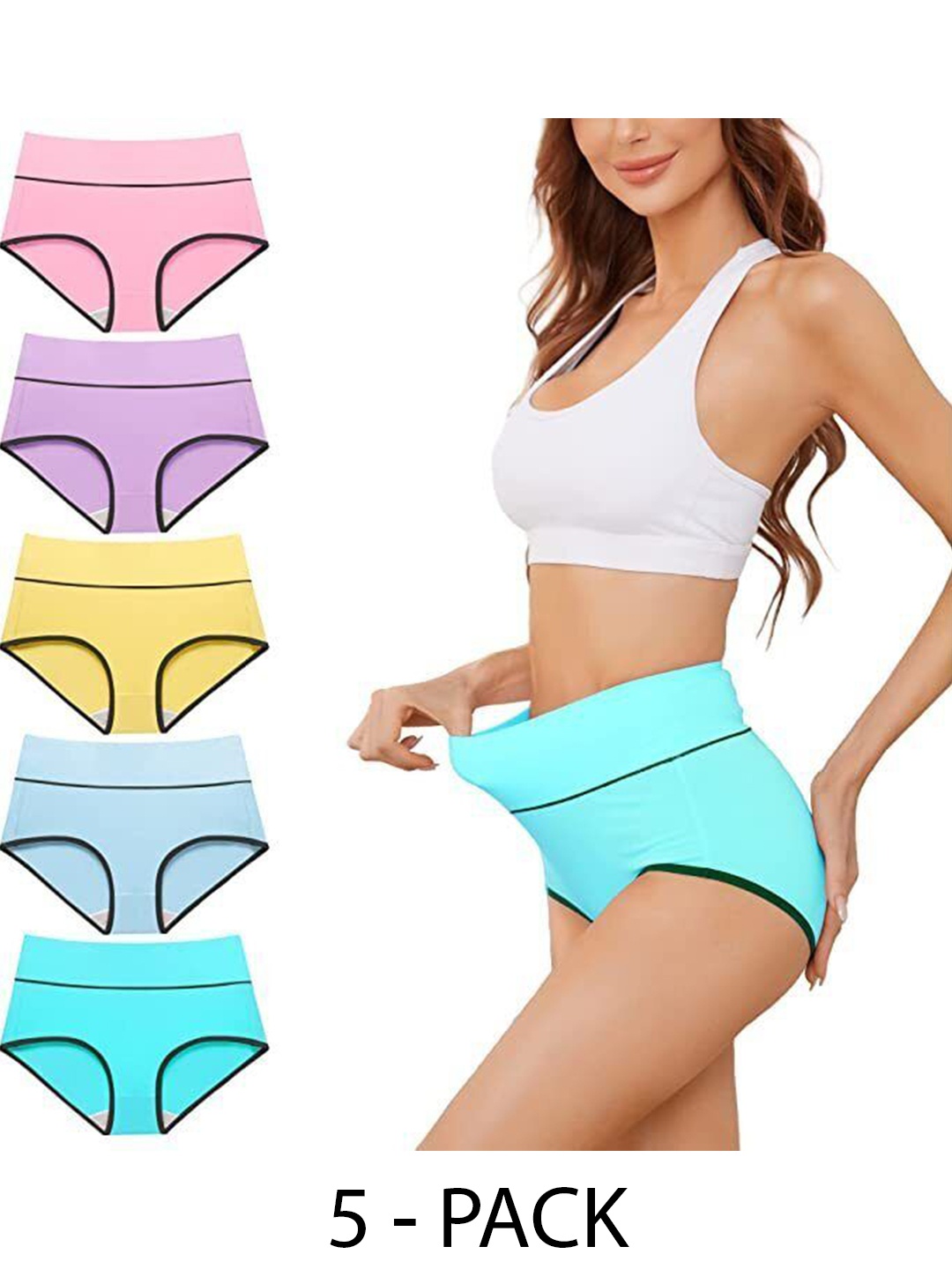 

Diving Deep Pack of 5 Hipster Briefs, Multi