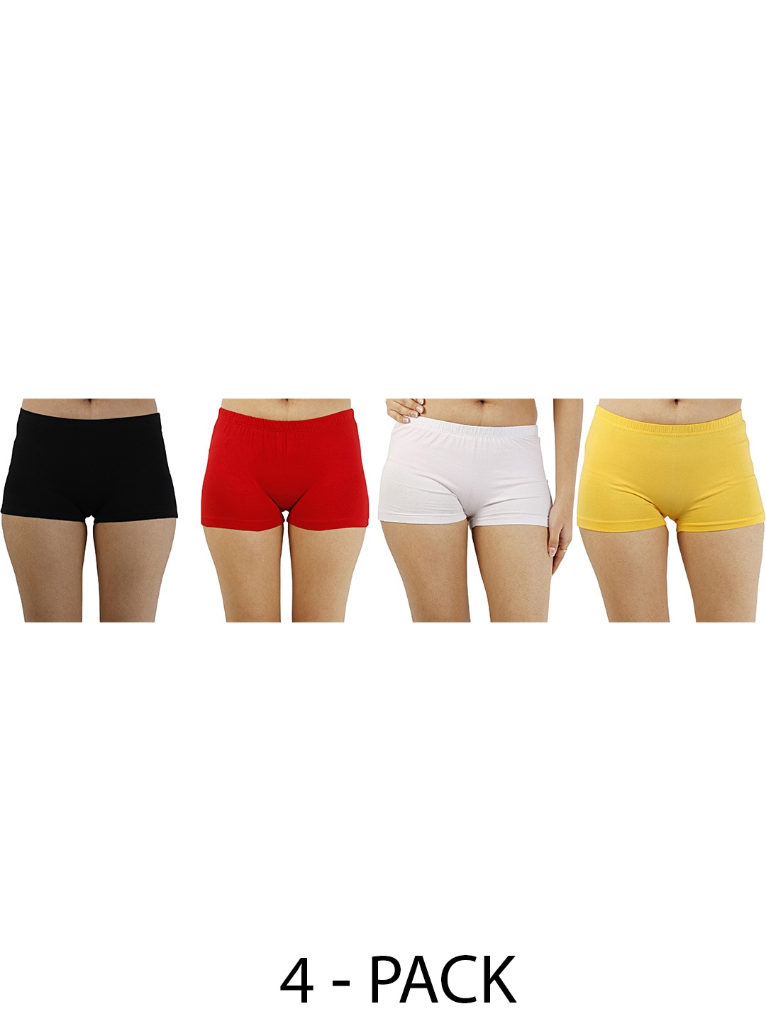 

Diving Deep Pack of 4 Boy Shorts Briefs, Multi