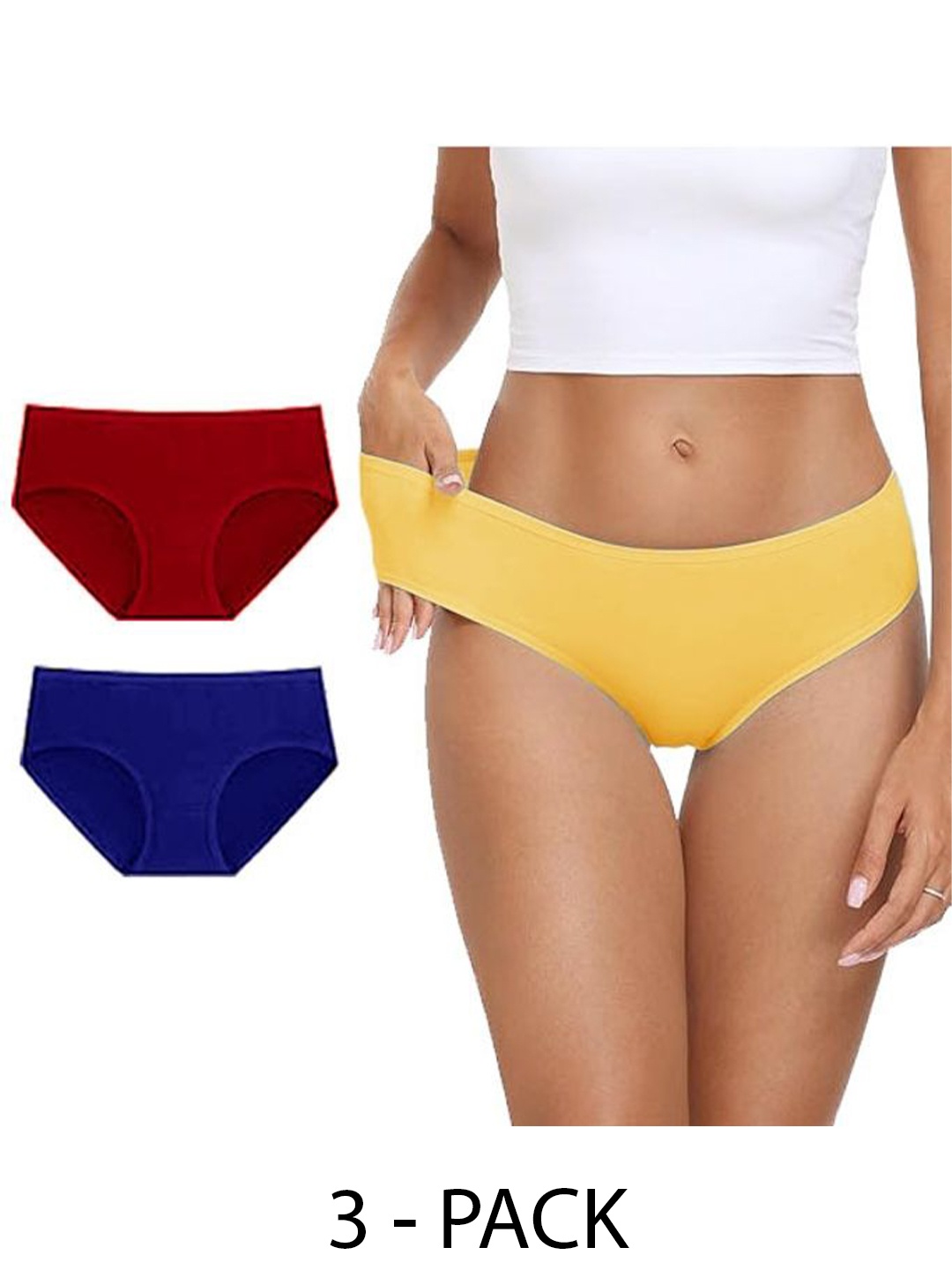 

Diving Deep Pack of 3 Hipster Briefs, Multi