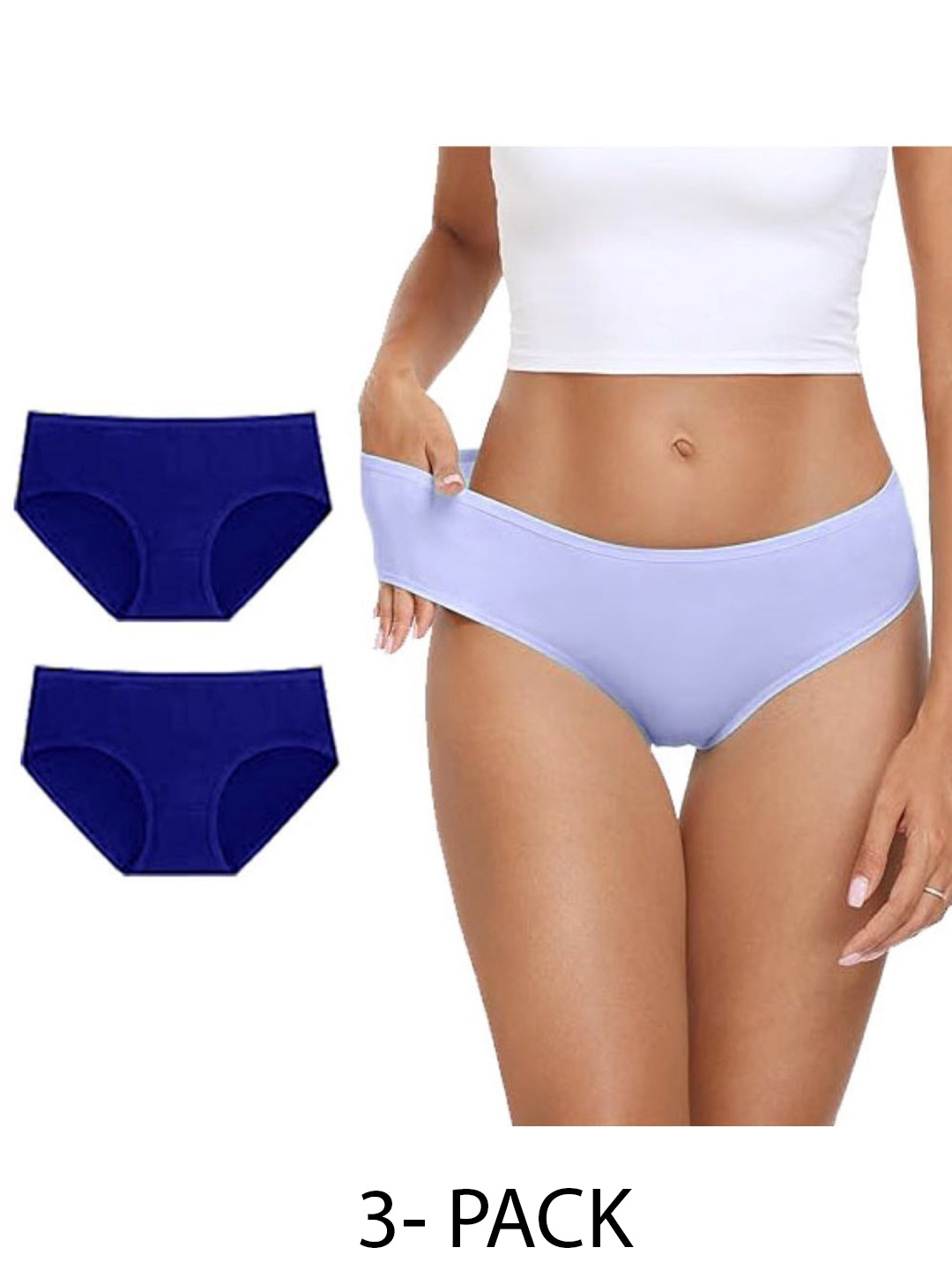 

Diving Deep Pack of 3 Hipster Briefs, Multi