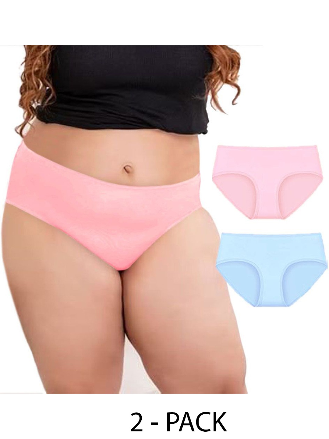 

Diving Deep Pack of 2 Cotton Hipster Briefs, Blue