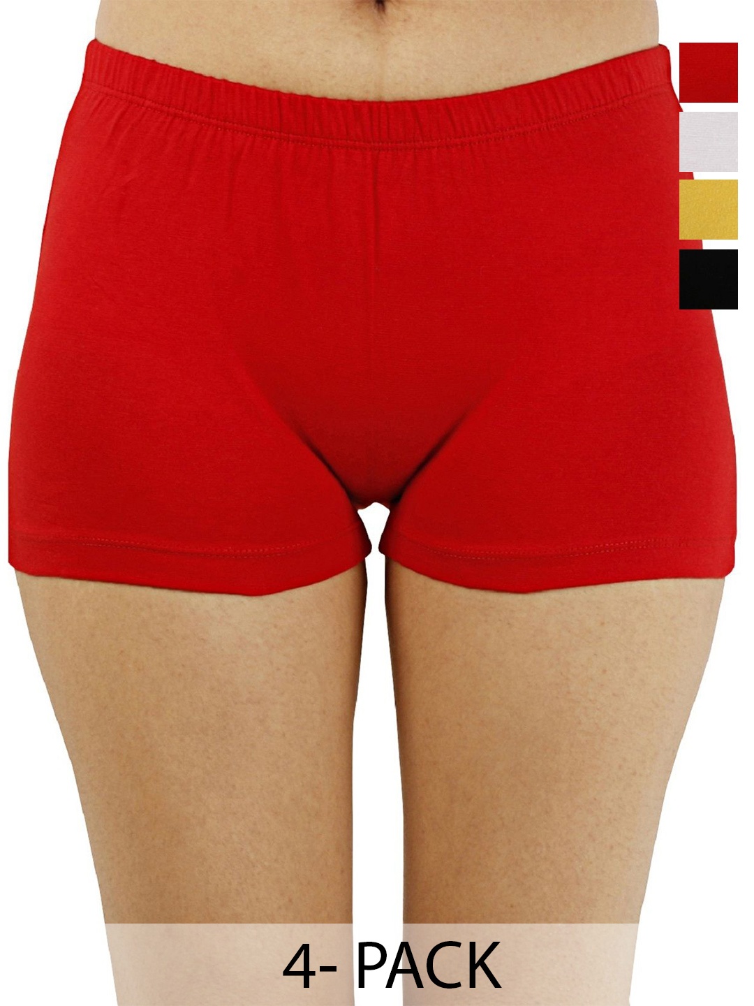 

Diving Deep Pack of 4 Boy Shorts Briefs, Multi