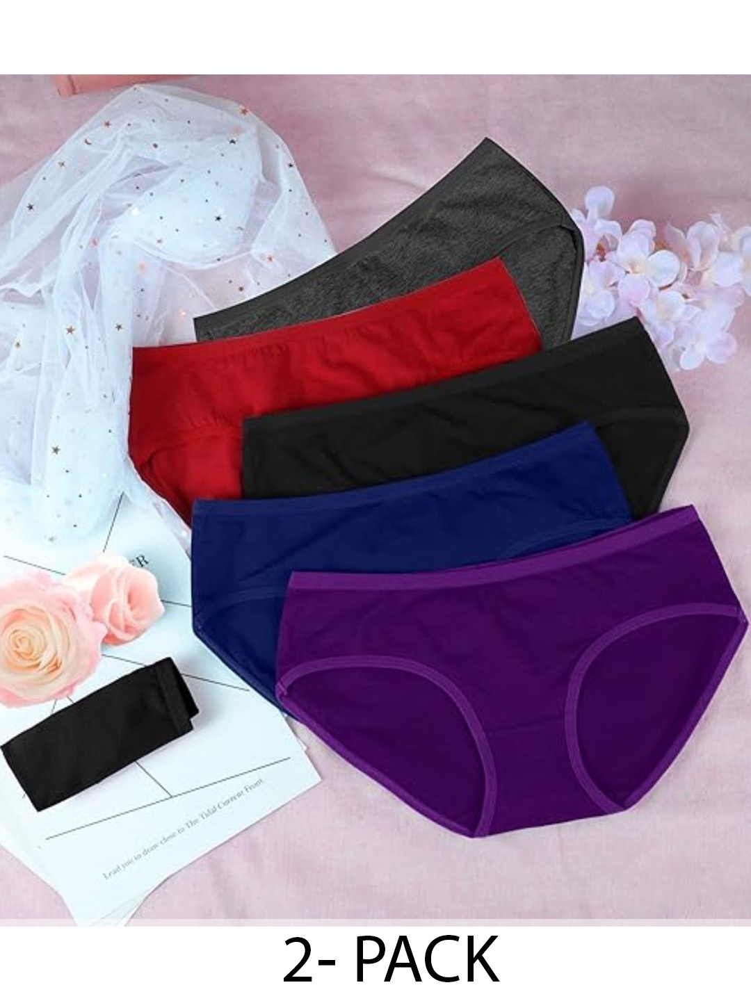 

Diving Deep Pack of 2 Hipster Briefs, Multi