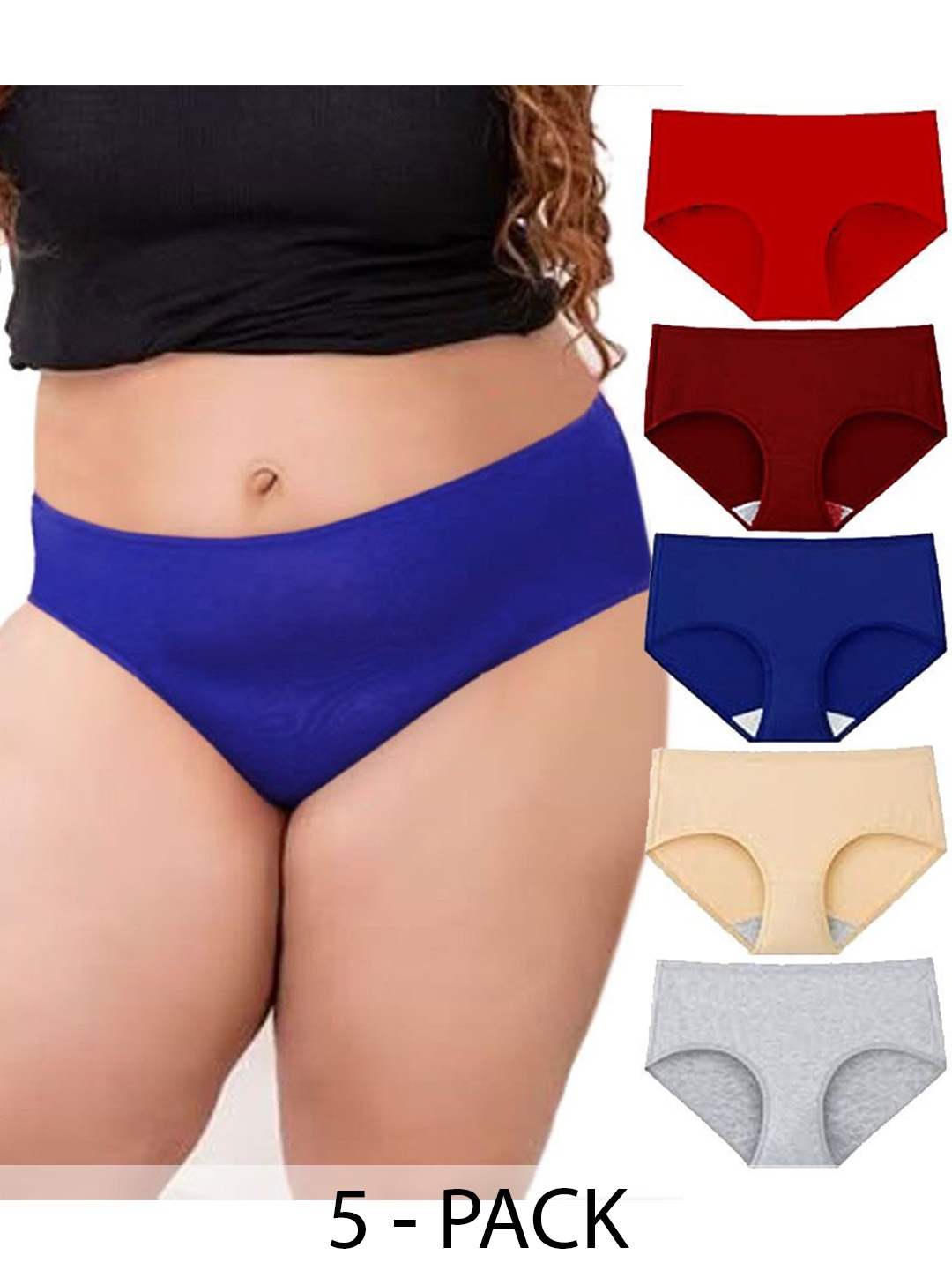 

Diving Deep Pack of 5 Hipster Briefs, Multi