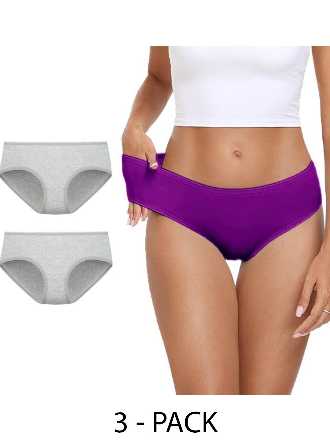 

Diving Deep Pack of 3 Hipster Briefs, Multi