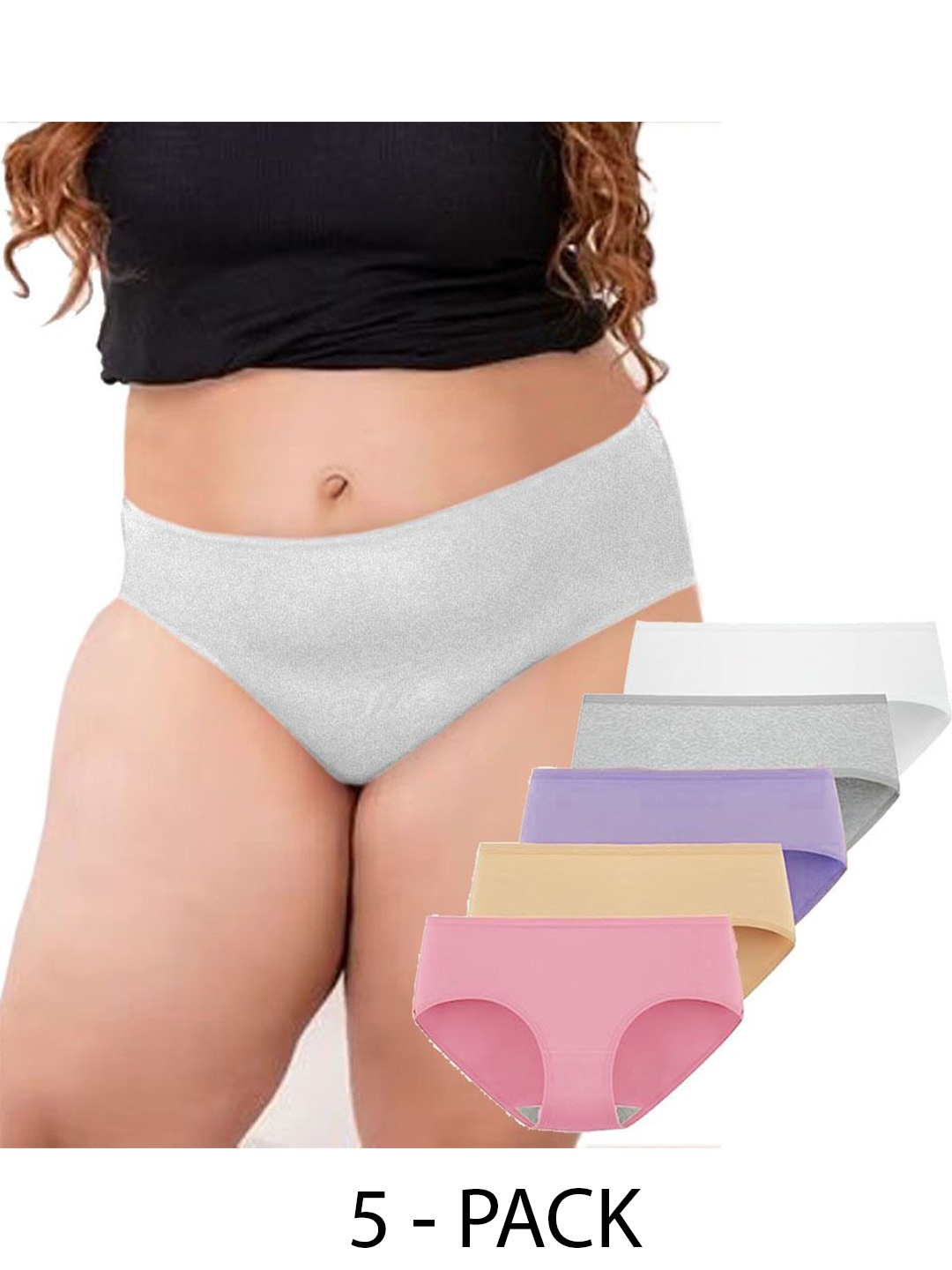 

Diving Deep Pack of 5 Hipster Briefs, Multi