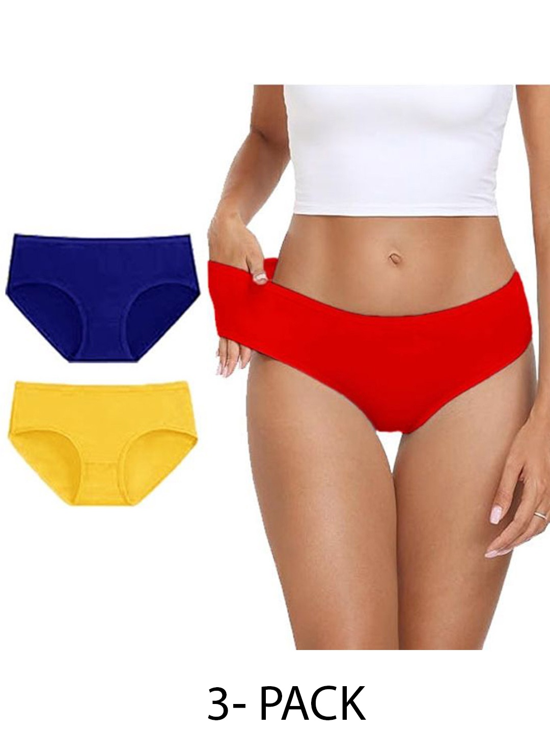 

Diving Deep Pack of 3 Hipster Briefs, Multi