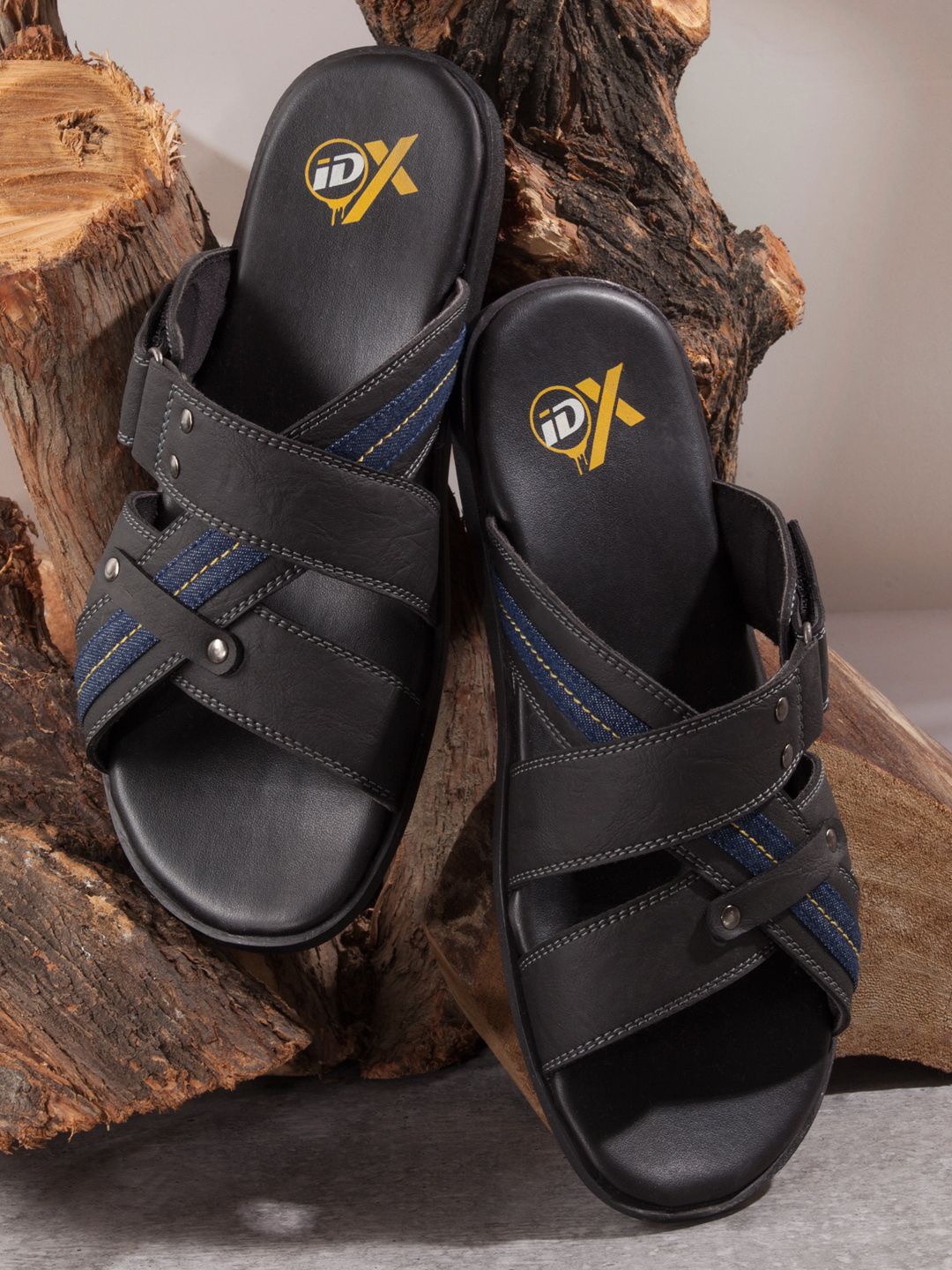 

ID Men Comfort Sandals, Black