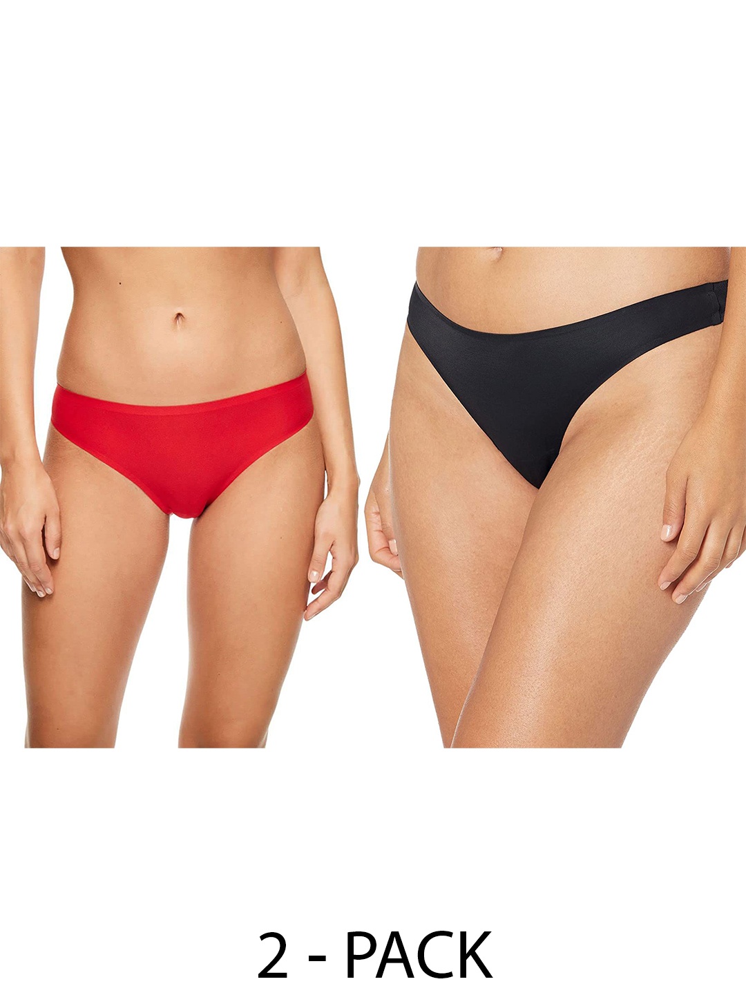 

Diving Deep Pack of 2 Thongs Briefs, Red