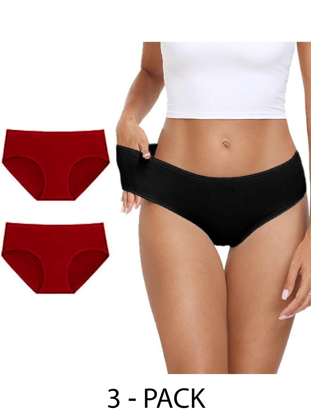 

Diving Deep Pack of 3 Hipster Briefs, Multi