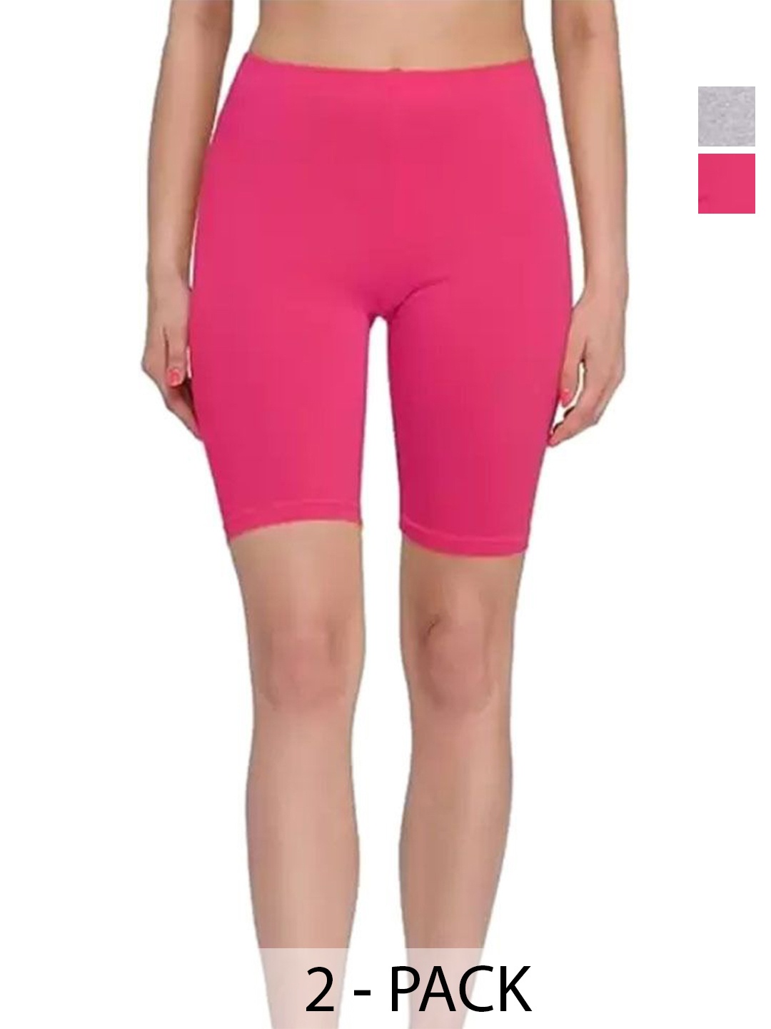 

Diving Deep Women Pack of 2 Cotton Boy Shorts Briefs, Assorted