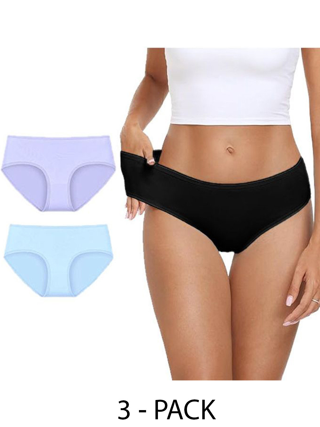 

Diving Deep Pack of 3 Hipster Briefs, Multi